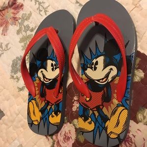 Disney Mickey Mouse Flip Flop - Size 5